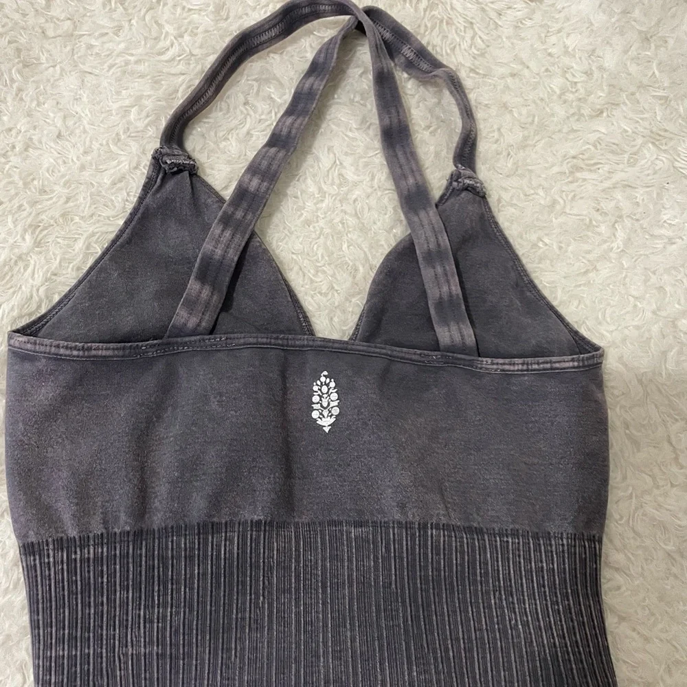 Free people movement Women's Gray top